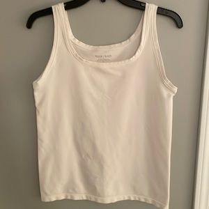 WHBM white Tank Size Large